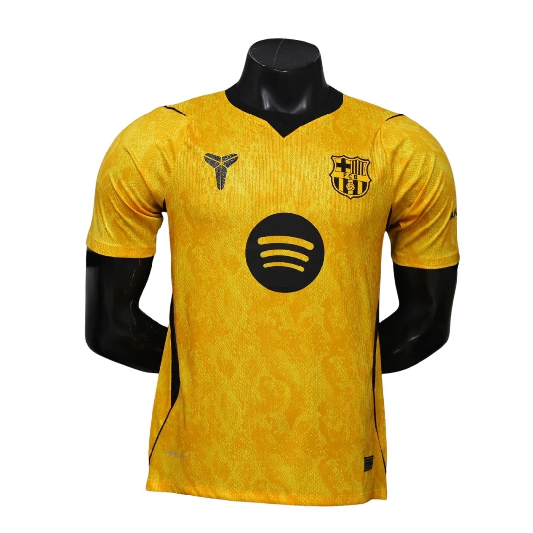 Barcelona Special Version Player Version Soccer Jersey 2026/27 Yellow