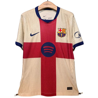 Blaugrana Fourth Away Player Version Soccer Jersey 2026/27
