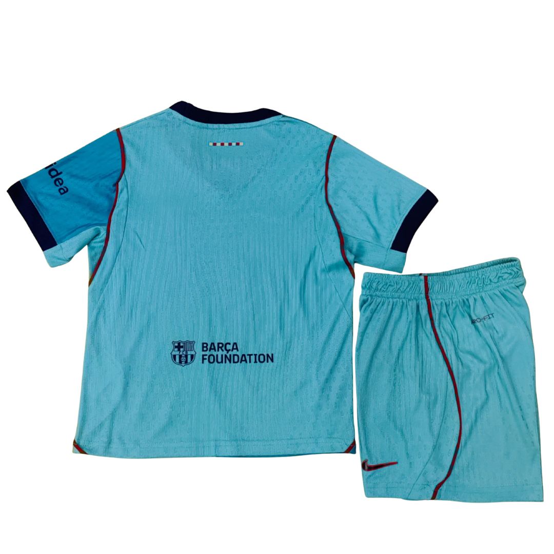 Conjunto infantil de la primera equipación del PSG (camiseta + pantalón corto) 2025/26