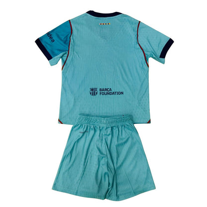 Conjunto infantil de la primera equipación del PSG (camiseta + pantalón corto) 2025/26
