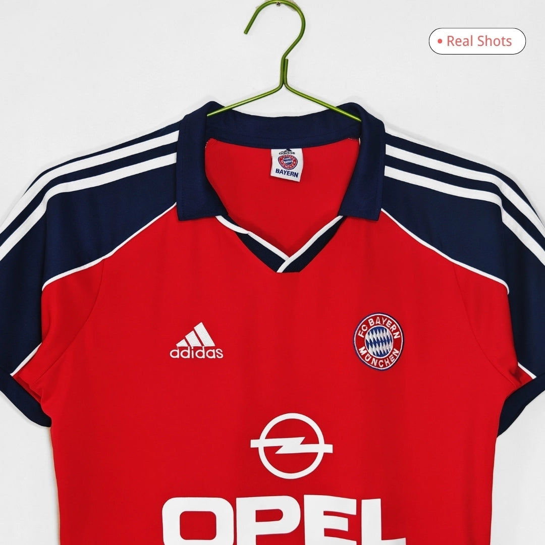 Camiseta de fútbol retro local del Bayern Múnich 2000/01