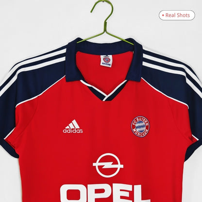 Camiseta de fútbol retro local del Bayern Múnich 2000/01