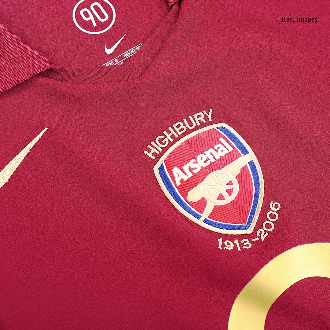 Arsenal 2005/06 Home Retro Soccer Jersey