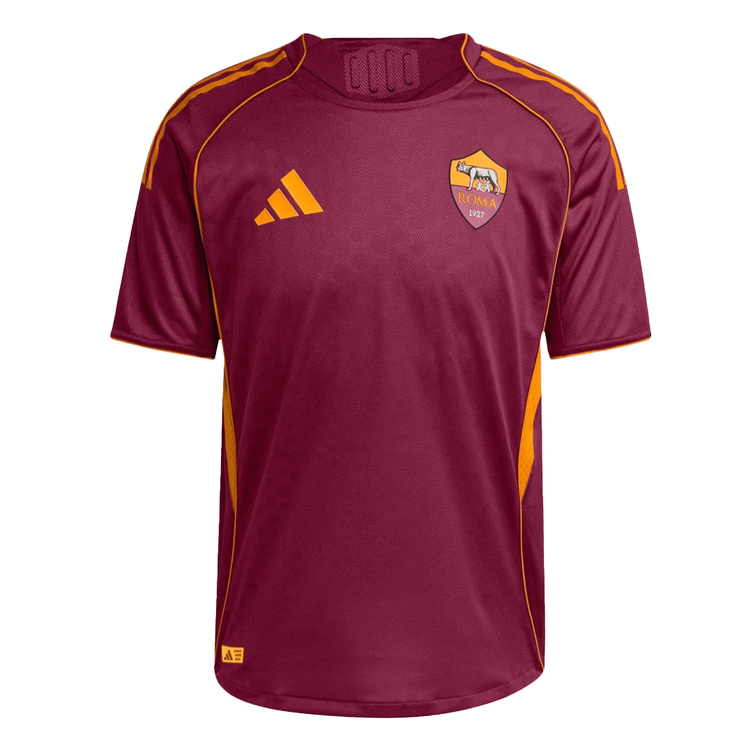 Roma Home Player Version Soccer Jersey 2025/26