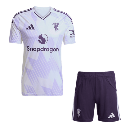 Manchester United Away Kit - Jersey+Shorts 2025/26