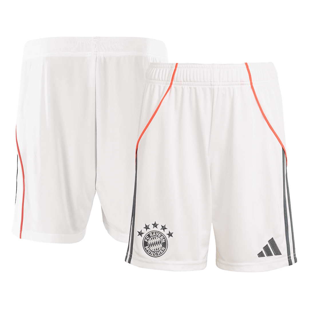 Bayern Munich Away Soccer Jersey Kit (Jersey+Shorts) 2025/26 White