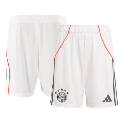 Bayern Munich Away Soccer Jersey Kit (Jersey+Shorts) 2025/26 White