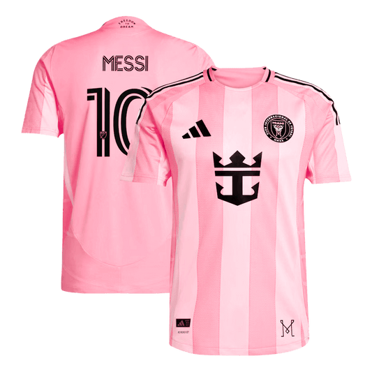 MESSI #10 Inter Miami CF Home Player Version Soccer Jersey 2025 Pink
