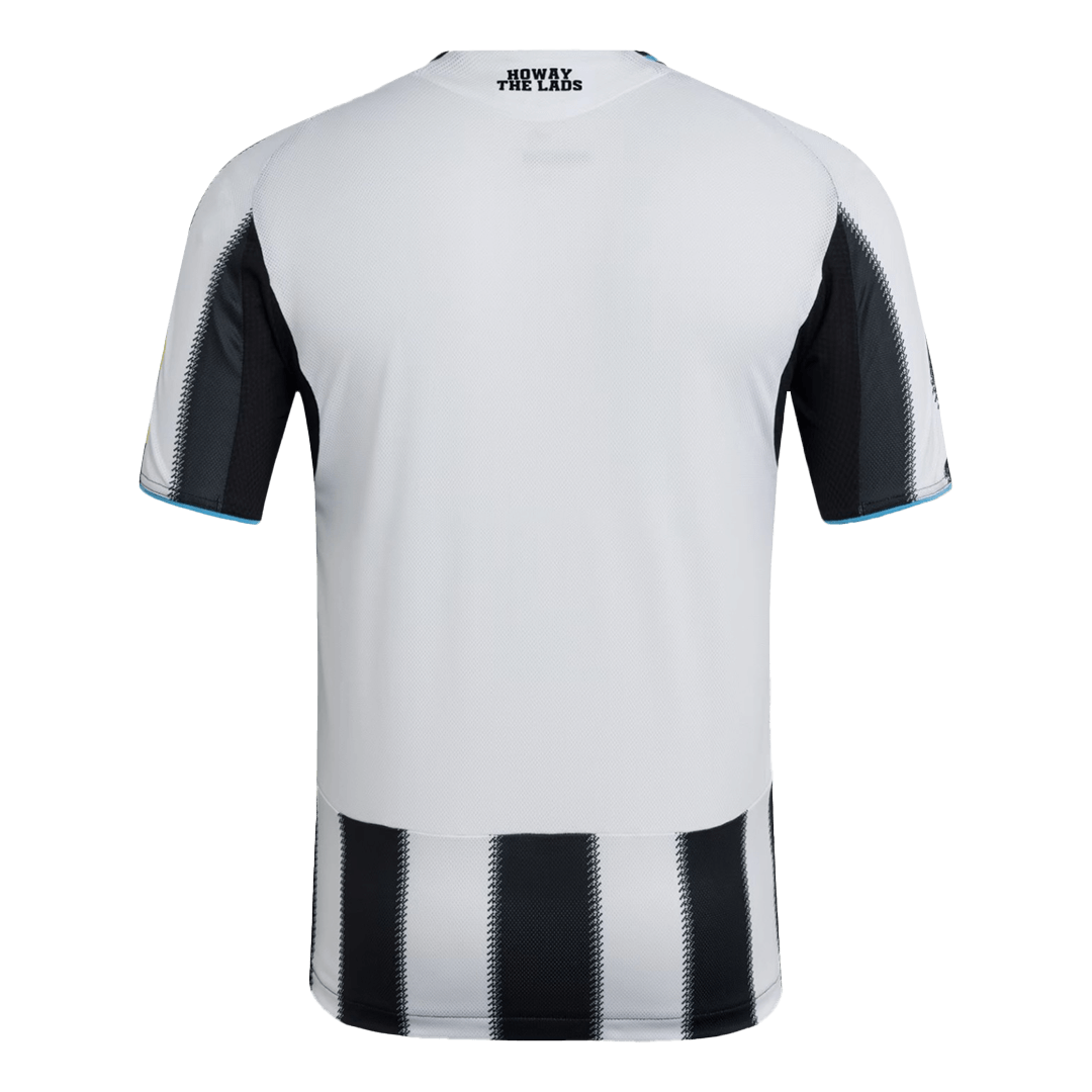 Newcastle United Player Version Home Soccer Jersey 2025/26 Black&White