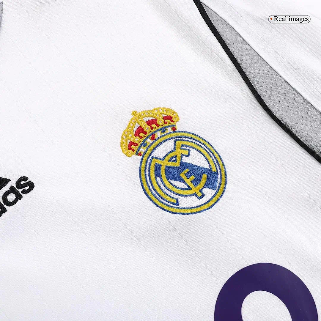 Maillot Rétro de Football Domicile Ronaldo #9 Los Blancos 2006/07
