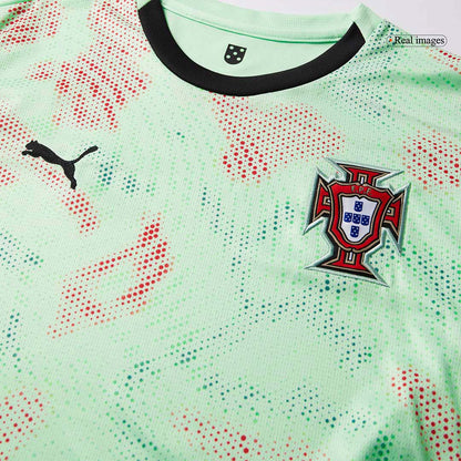 Men's Portugal Away Soccer Jersey 2025 Green - Women's Euro