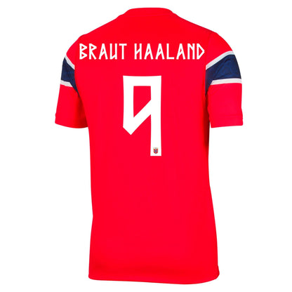 Camiseta de fútbol de casa Braut Haaland #9 Løvene Mundial 2026