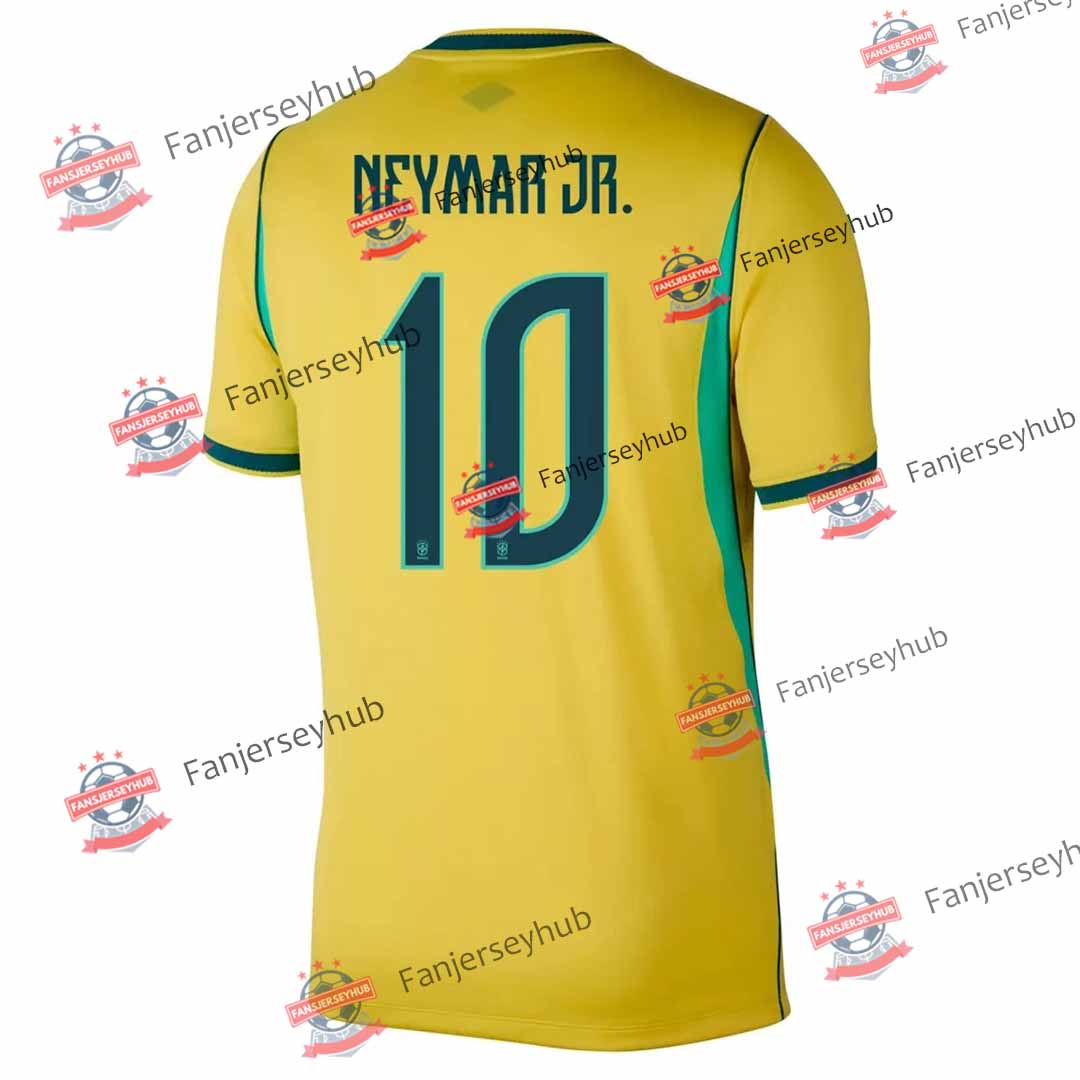 Neymar Jr. #10 Selecao Home Soccer Jersey 2026 World Cup