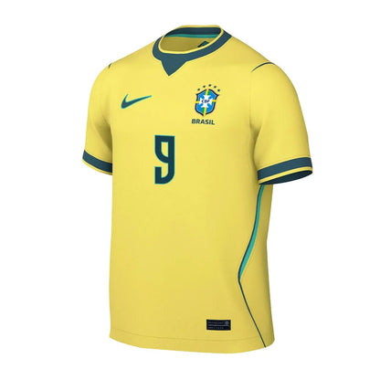 CUNHA #9 Brazil Home Soccer Jersey 2026 World Cup