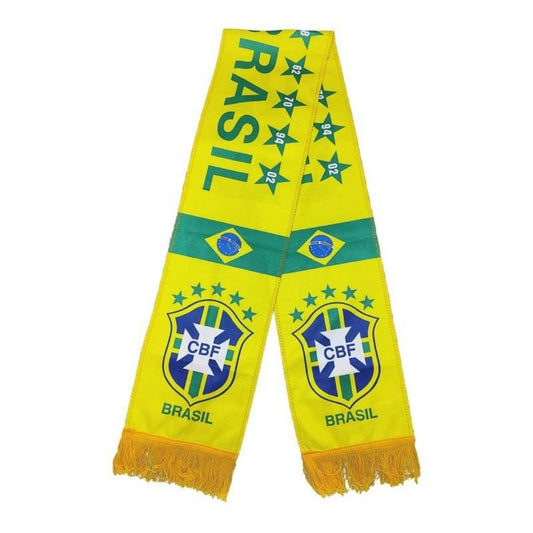 Bufanda de Brasil amarilla