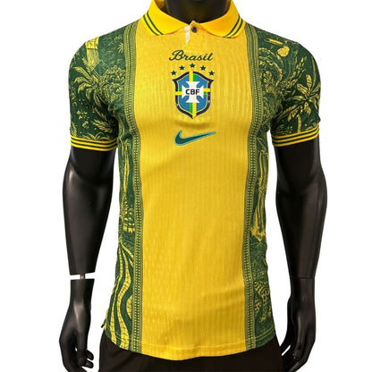Camiseta de fútbol local de Brasil, versión jugador, Copa Mundial 2026