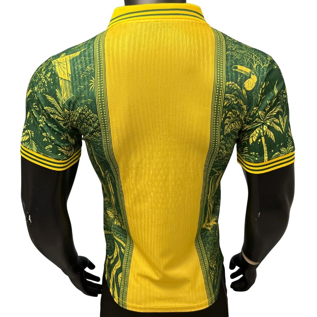 Camiseta de fútbol local de Brasil, versión jugador, Copa Mundial 2026
