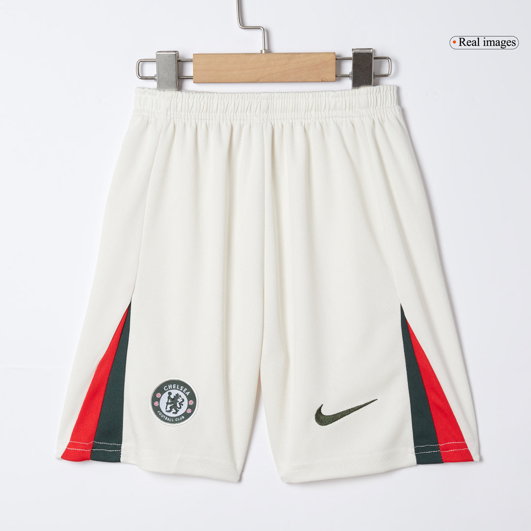 Kid's Chelsea Away Kit - Jersey+Shorts 2025/26