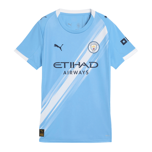 Manchester City Women's Home Soccer Jersey 2025/26 Blue
