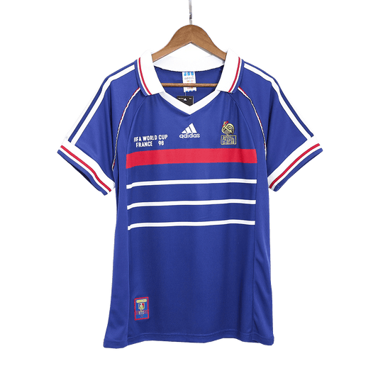 France 1998 World Cup Home Retro Football Jersey