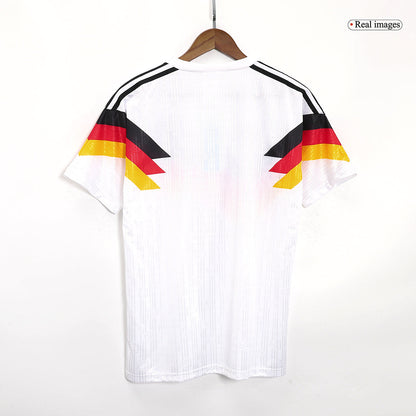 Germany 1990 Home Retro Football Jersey