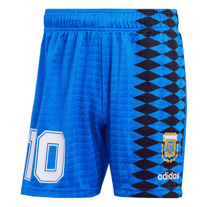 Argentina #10 Away Retro Football Jersey Kit (Jersey+Shorts) 1994