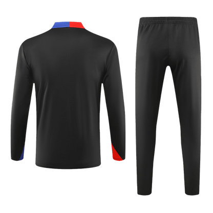 Barcelona Zipper Sweatshirt Kit (Top+Pants) 2024/25