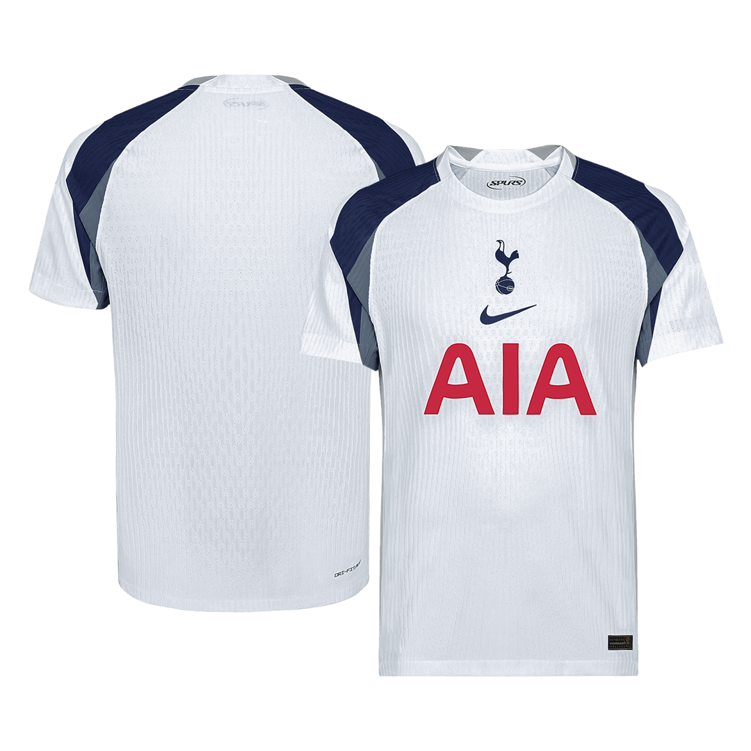 Tottenham Hotspur Home Player Version Soccer Jersey 2025/26 White