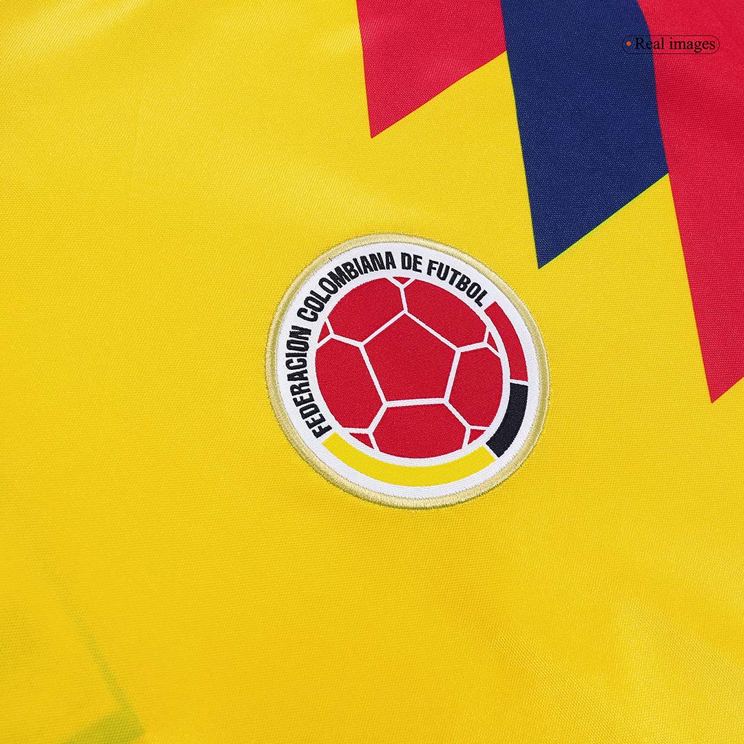 Colombia 1990 Home Retro Football Jersey