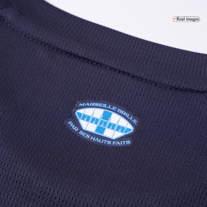 Marseille Kid's Away Kit - Jersey+Shorts 2025-26