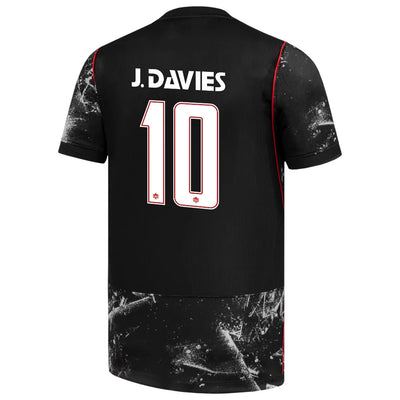 Camiseta de fútbol de J. DAVID #10 de Canadá para el Mundial 2026