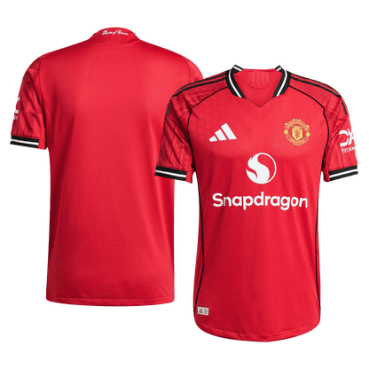 Manchester United Home Player Version Soccer Jersey 2025/26