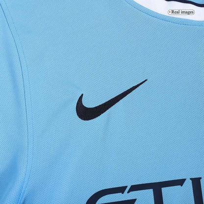 Manchester City 2013/14 Home Retro Football Jersey