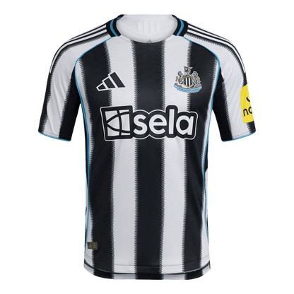 Newcastle United Player Version Home Soccer Jersey 2025/26 Black&White