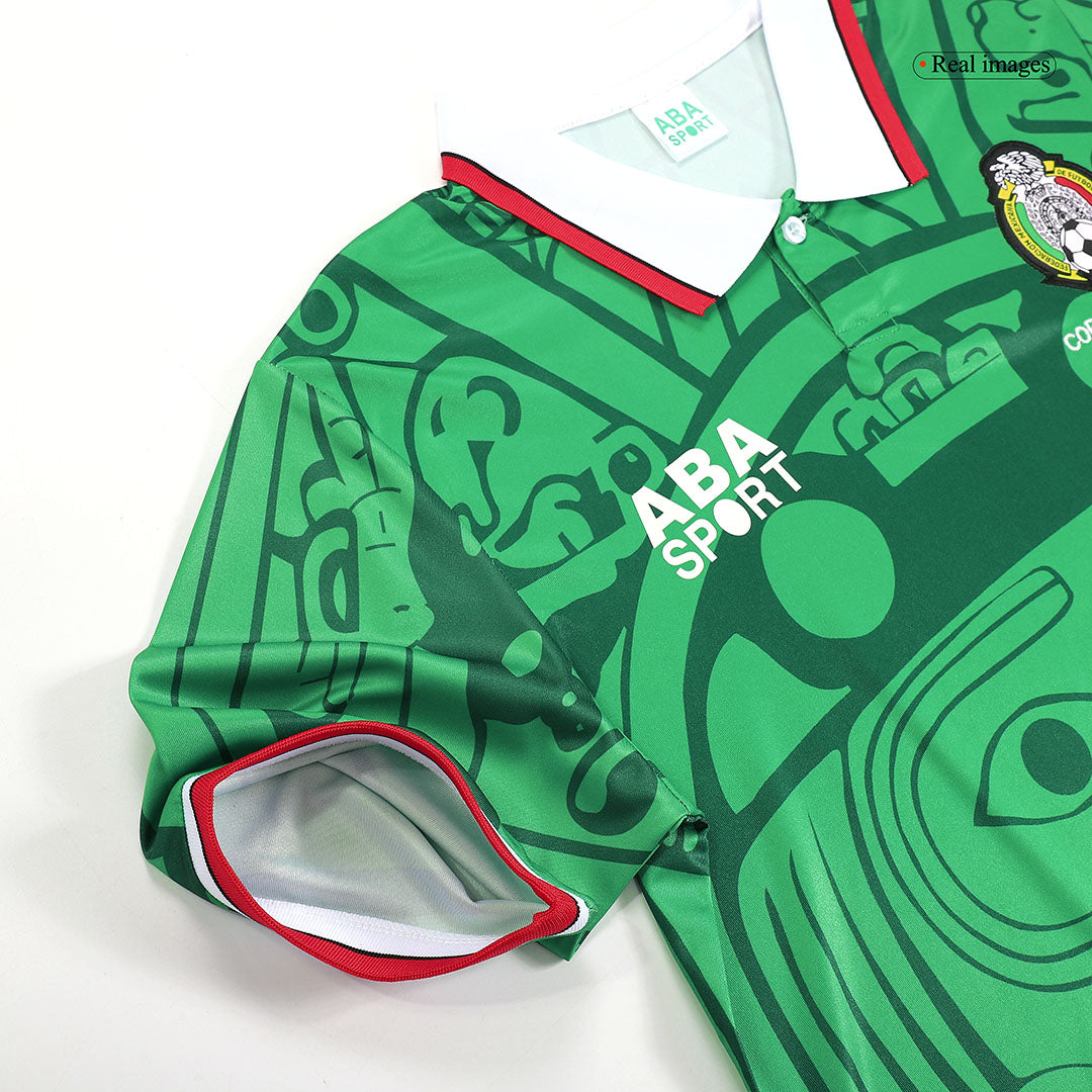 Mexico 1998 Home Retro Football Jersey