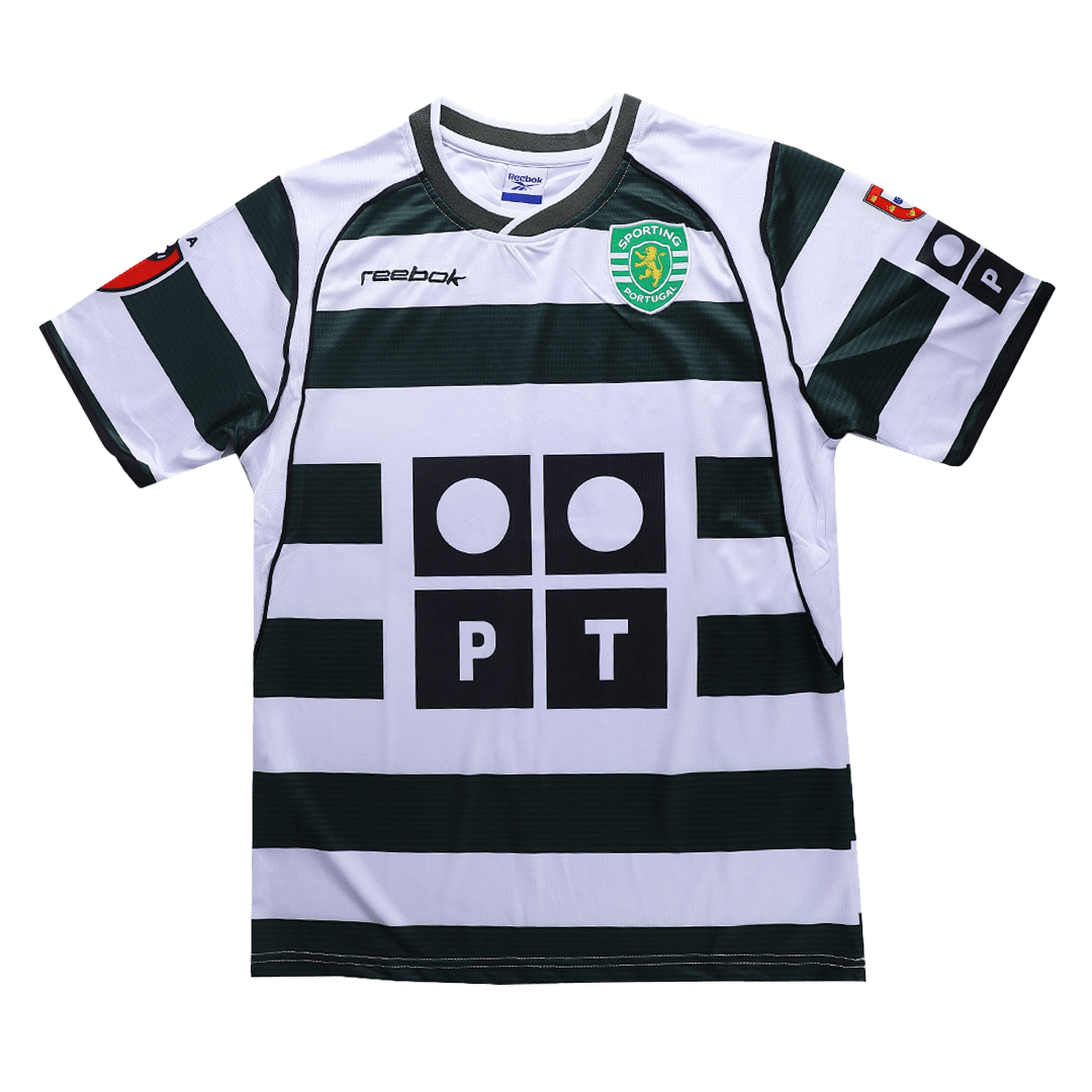 Sporting CP 2001/03 Home Retro Soccer Jersey