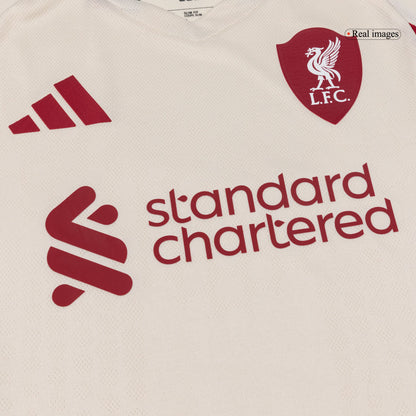 ISAK #9 Liverpool Away Player Version Soccer Jersey 2025/26