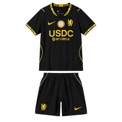 Kid's Chelsea USDC Away Kit - Jersey+Shorts 2026/27