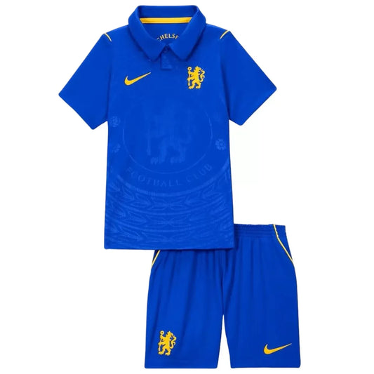 Equipación infantil del Chelsea (local) - Camiseta + Pantalón corto 2025/26