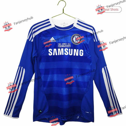 Camiseta de Fútbol de Manga Larga Retro Blues 2011/12 Local - UCL