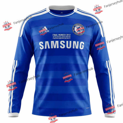 Camiseta de Fútbol de Manga Larga Retro Blues 2011/12 Local - UCL