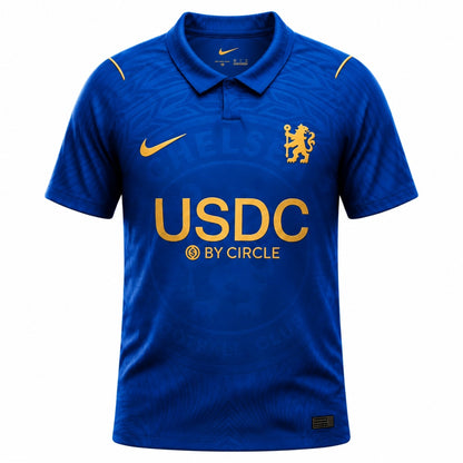 Chelsea USDC by Circle Gold Home Soccer Jersey 2026/27 without Badge