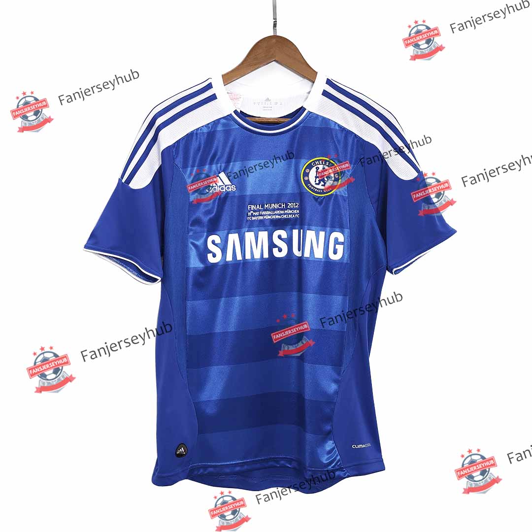 Blues 2011/12 Home Retro Soccer Jersey - UCL