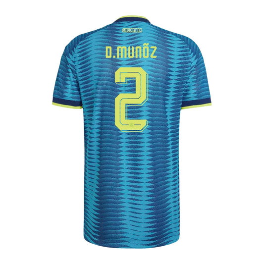 Maillot de Foot Extérieur Luis Diaz #7 Colombie Coupe du Monde 2026