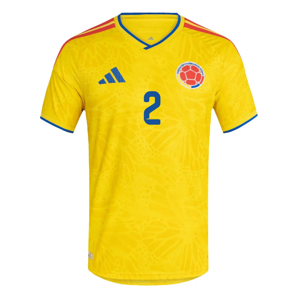 Luis Díaz #7 Maillot de foot Colombie Domicile Coupe du Monde 2026