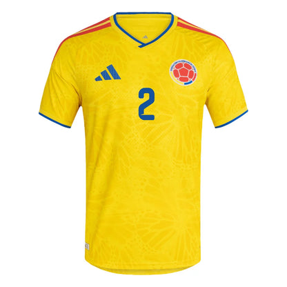 Luis Díaz #7 Maillot de foot Colombie Domicile Coupe du Monde 2026