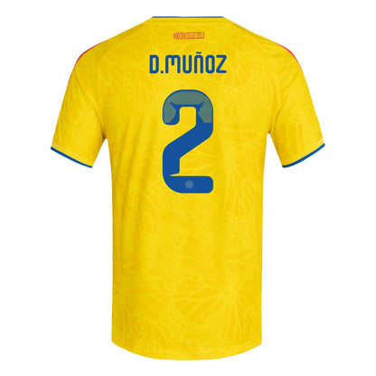 Luis Díaz #7 Maillot de foot Colombie Domicile Coupe du Monde 2026