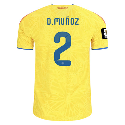 Maillot domicile de la Colombie (version joueur) pour la Coupe du Monde 2026