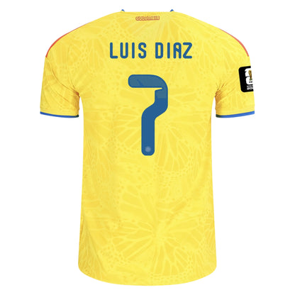 Maillot domicile de la Colombie (version joueur) pour la Coupe du Monde 2026
