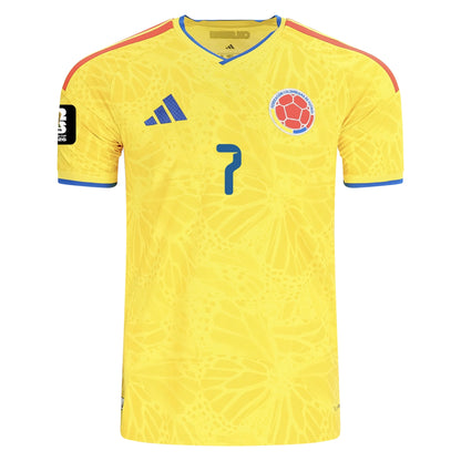 Maillot domicile de la Colombie (version joueur) pour la Coupe du Monde 2026